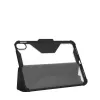 Folio dėklas Urban Armor Gear Plyo 27,7 cm 10,9 colio juodas permatomas
