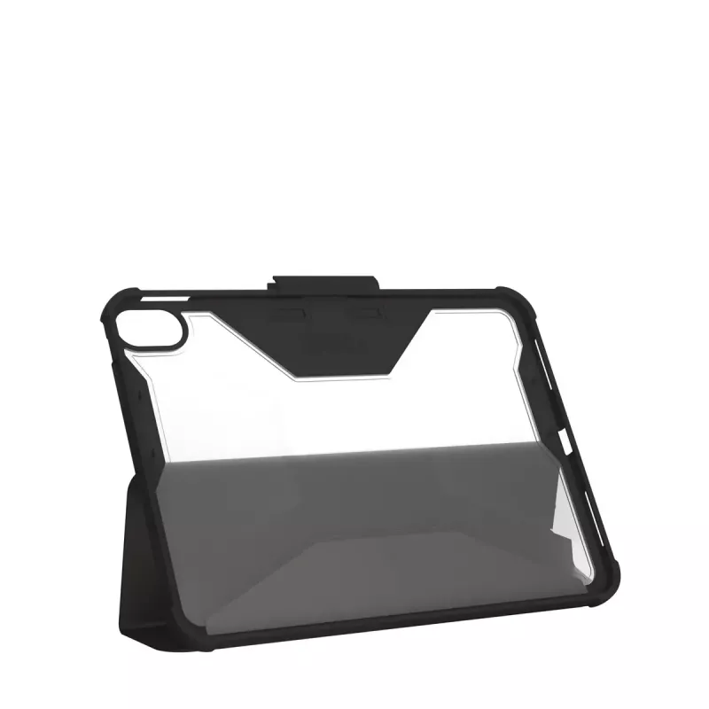 Folio dėklas Urban Armor Gear Plyo 27,7 cm 10,9 colio juodas permatomas
