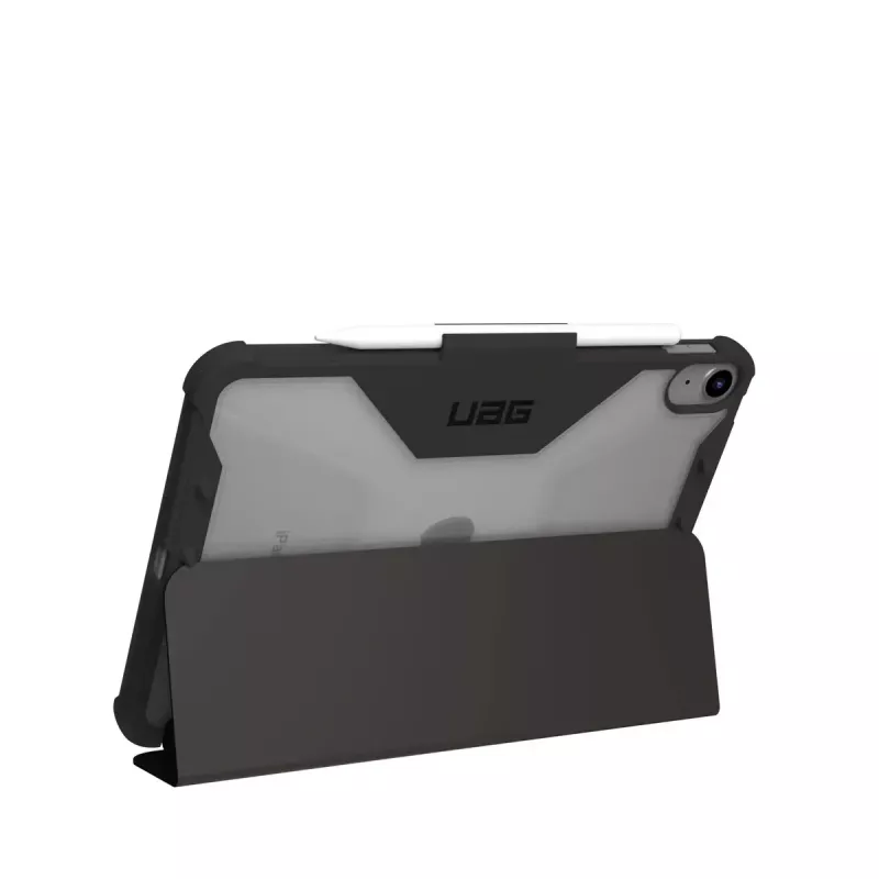 Folio dėklas Urban Armor Gear Plyo 27,7 cm 10,9 colio juodas permatomas