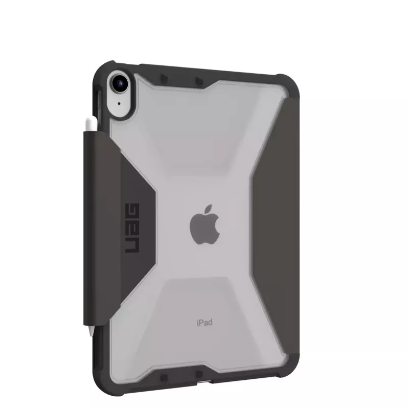 Folio dėklas Urban Armor Gear Plyo 27,7 cm 10,9 colio juodas permatomas