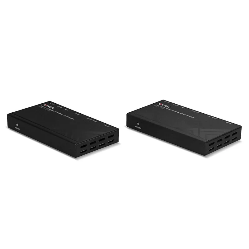 Lindy 70m Cat.6 HDMI 4K30, IR ir RS-232 HDBaseT prailgintuvas su PoC
