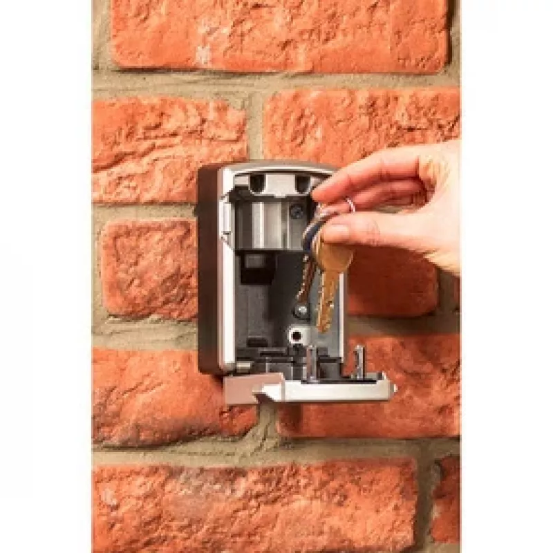 MASTER LOCK 5441EURD Bluetooth raktinių dėžė, juoda/pilka