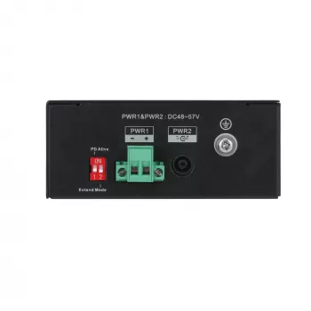 Dahua Technology PFS3110-8ET-96-V2 nevaldomas Fast Ethernet (10/100) PoE jungiklis, 10U, juodas