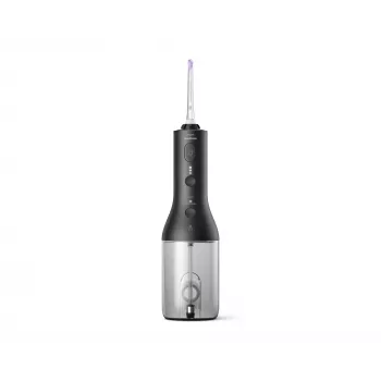 Philips Sonicare 3000 serijos belaidis vandens dantų siūlas HX3826/33 – juodas