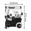 Bosch GAS 35 L AFC Professional juodas, mėlynas 1200 W