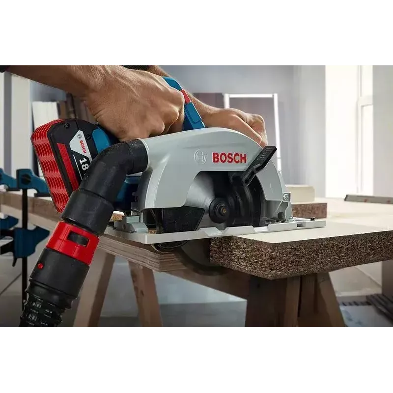 Bosch GKS 185-LI 16,5 cm belaidis pjūklas, juoda, mėlyna, pilka, 5000 aps./min.