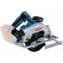 Bosch GKS 185-LI 16,5 cm belaidis pjūklas, juoda, mėlyna, pilka, 5000 aps./min.