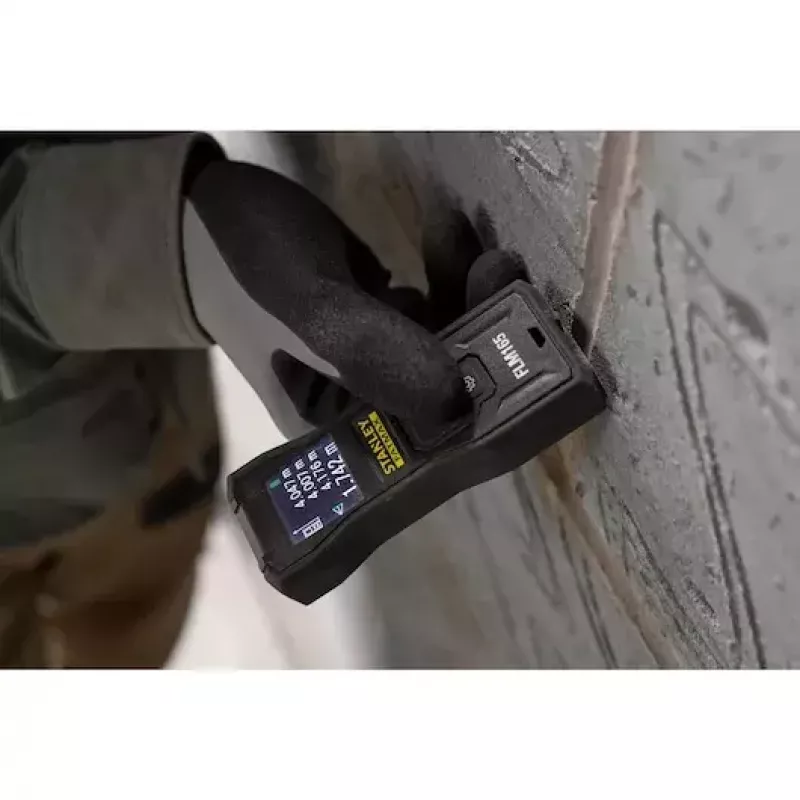 Lazerinis atstumo matuoklis Stanley FATMAX FMHT77165-0 juodas 50 m