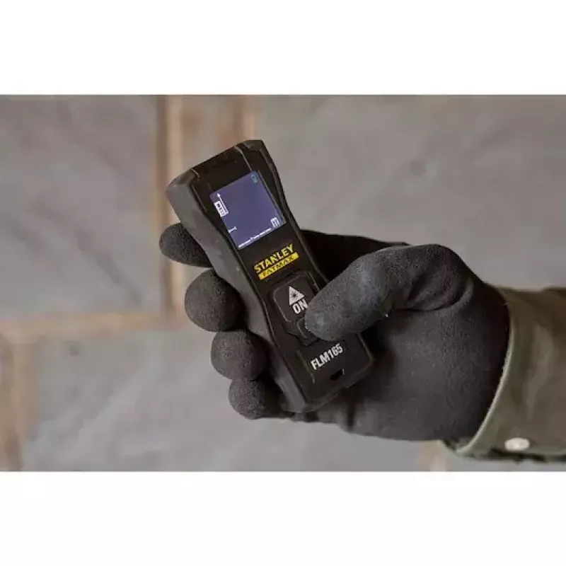 Lazerinis atstumo matuoklis Stanley FATMAX FMHT77165-0 juodas 50 m