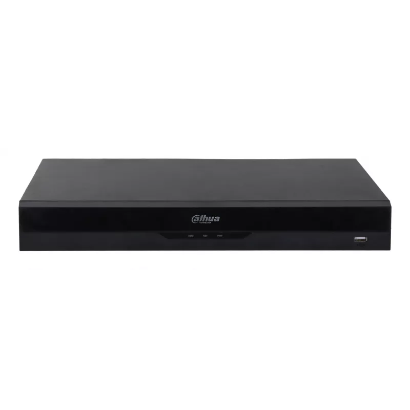 Dahua Technology WizSense NVR5216-16P-EI2 tinklinis vaizdo registratorius 1U juodas