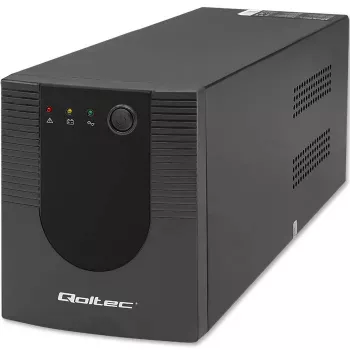 Nepertraukiamo maitinimo šaltinis Qoltec 53776 Line-Interactive 1.5 kVA 900 W 4 lizdai