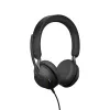 Jabra Evolve2 40 USB-A, MS Teams Stereo, laidinės ausinės biurui, 20 - 20000 Hz, 188 g, juodos