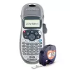DYMO LetraTag LT-100H nešiojamas etikečių spausdintuvas su ABC klaviatūra ir LCD ekranu, sidabrinis