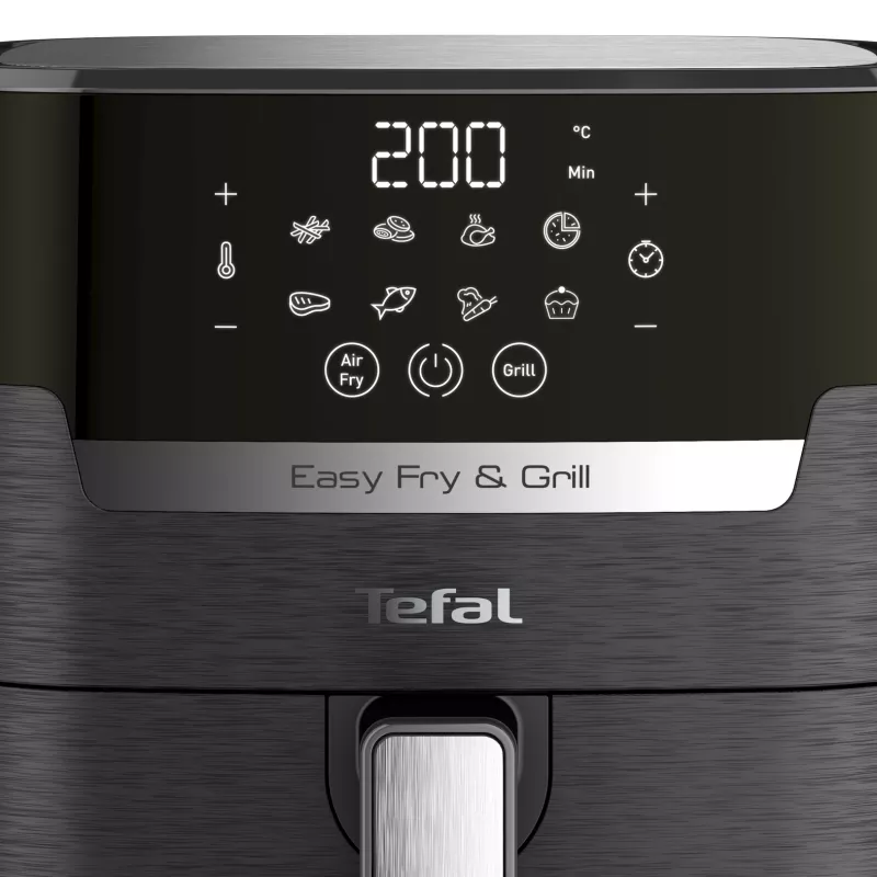 Tefal Easy Fry & Grill EY5058 Karšto oro gruzdintuvė 4,2 L 1550 W Juoda