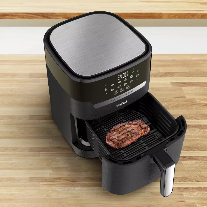 Tefal Easy Fry & Grill EY5058 Karšto oro gruzdintuvė 4,2 L 1550 W Juoda
