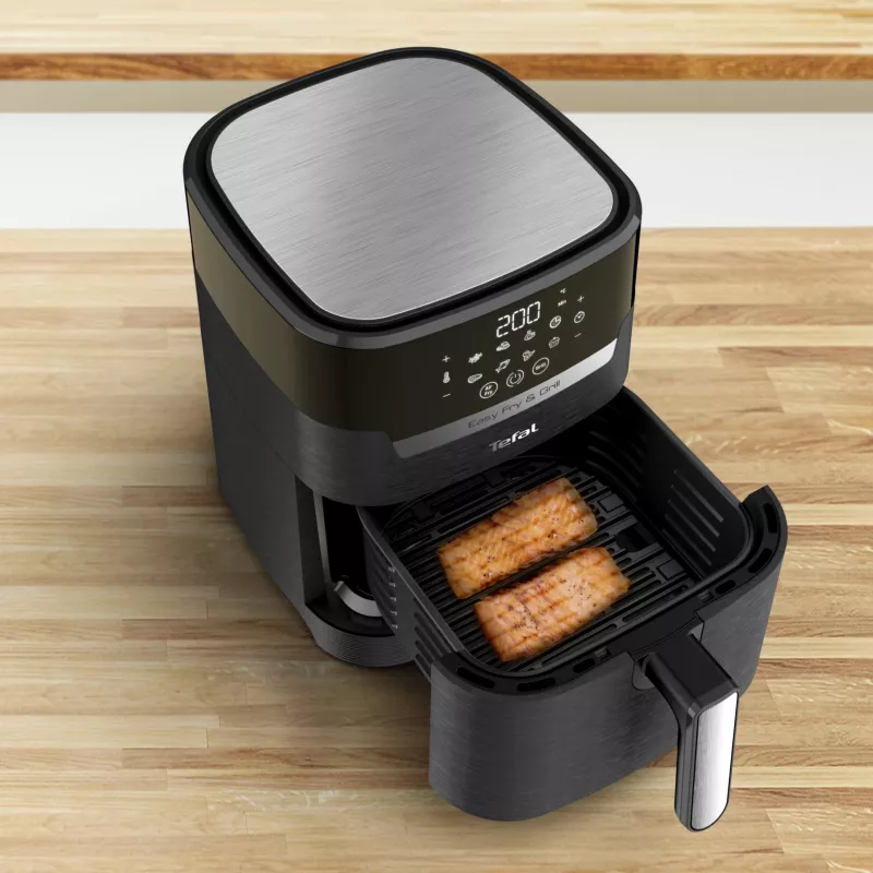 Tefal Easy Fry & Grill EY5058 Karšto oro gruzdintuvė 4,2 L 1550 W Juoda