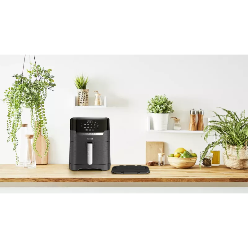 Tefal Easy Fry & Grill EY5058 Karšto oro gruzdintuvė 4,2 L 1550 W Juoda