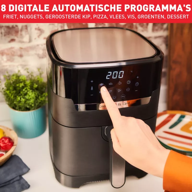 Tefal Easy Fry & Grill EY5058 Karšto oro gruzdintuvė 4,2 L 1550 W Juoda
