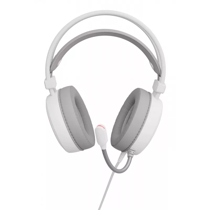 Ausinės GENESIS NSG-2308 Neon 613 G2, laidinės, žaidimams, USB Type-A, baltos