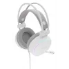 Ausinės GENESIS NSG-2308 Neon 613 G2, laidinės, žaidimams, USB Type-A, baltos