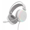 Ausinės GENESIS NSG-2308 Neon 613 G2, laidinės, žaidimams, USB Type-A, baltos