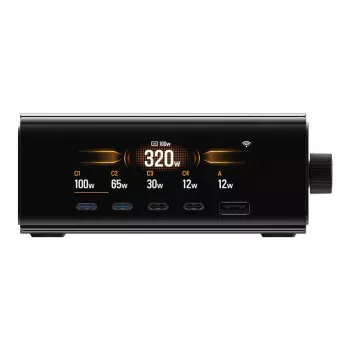 EcoFlow EF-STATION320W-EU stalinis įkroviklis 320W nešiojamiesiems įrenginiams