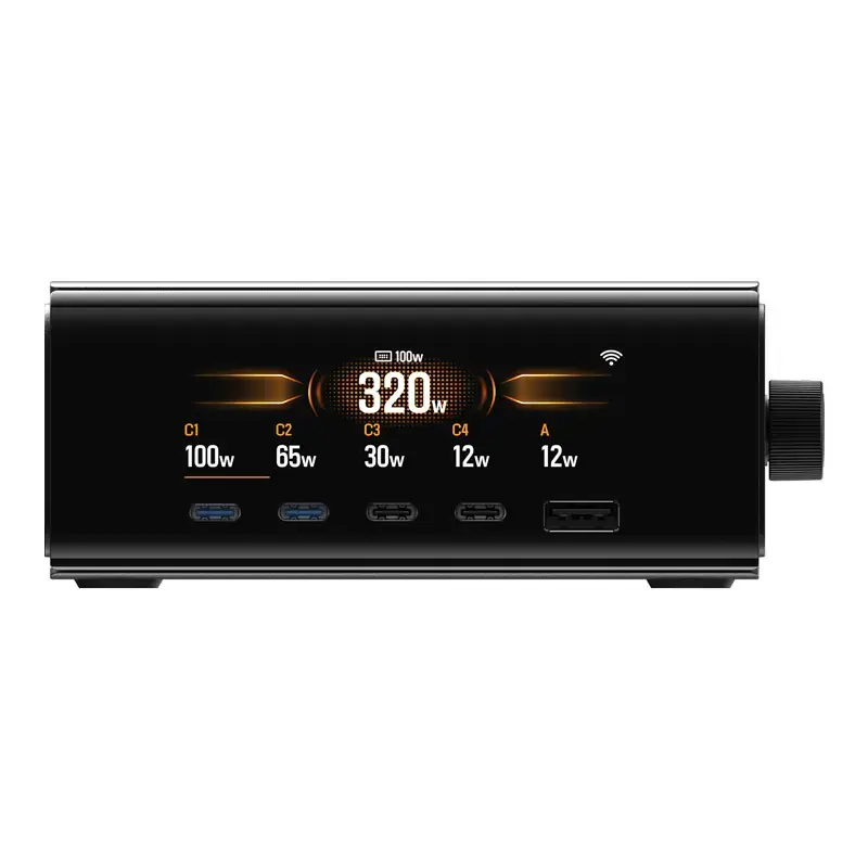 EcoFlow EF-STATION320W-EU stalinis įkroviklis 320W nešiojamiesiems įrenginiams