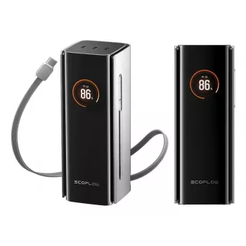 Nešiojamas power bank EcoFlow RAPID Pro 20000 mAh Ličio 230W, 3× USB-C, Juodas