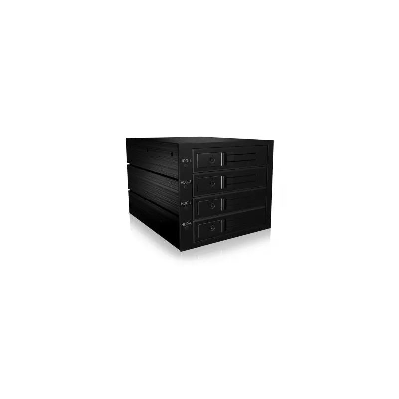 ICY BOX IB-564SAS-12G diskų masyvas Juoda