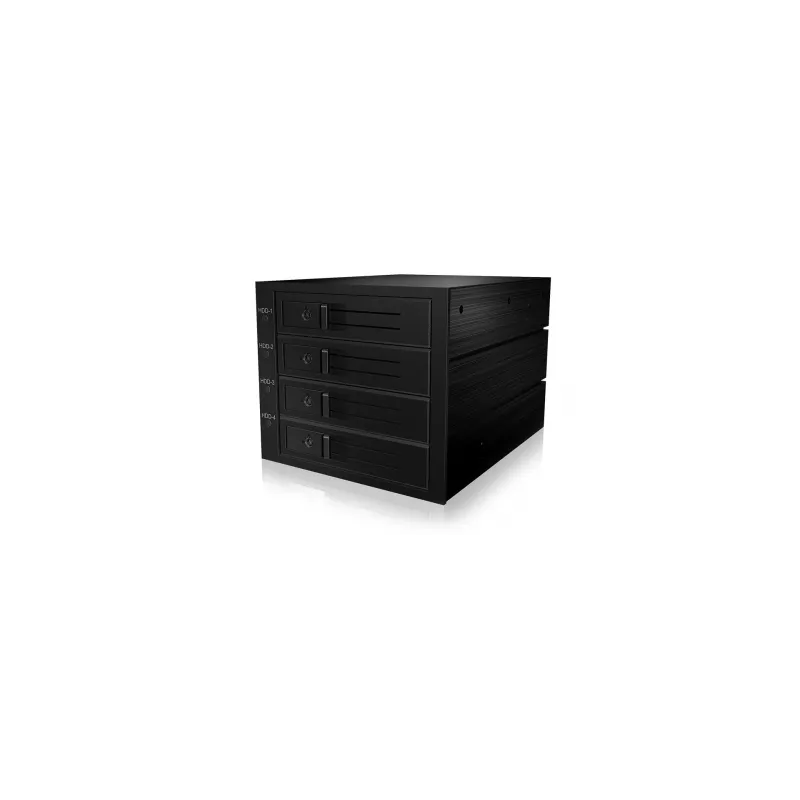 ICY BOX IB-564SAS-12G diskų masyvas Juoda