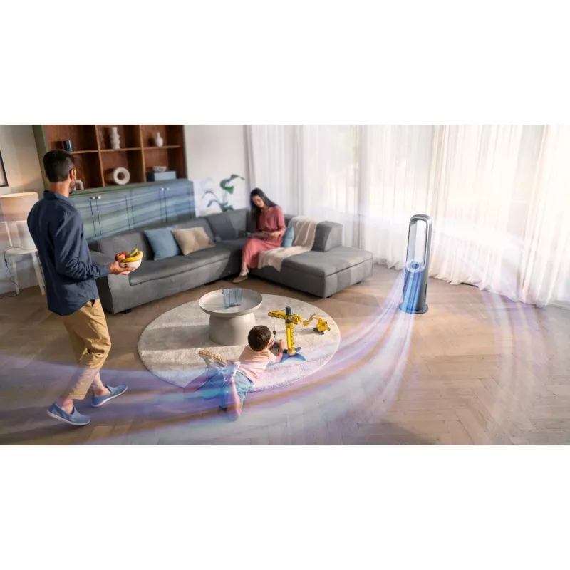 Philips AMF870/15 oro valytuvas 70 m² 46 dB 2200 W sidabrinis, pilkas