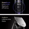 Braun BeardTrimmer 9 BT9560 barzdos kirpimo mašinėlė, baterija, 52 mm, 2 cm, šlapias ir sausas, juoda, sidabrinė