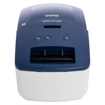 Brother QL-600B etikečių spausdintuvas Tiesioginis terminis 300 x 600 DPI 71 mm/s Laidinis DK