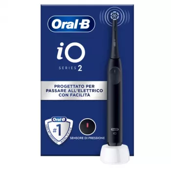 Oral-B iO 2 besukantis dantų šepetėlis suaugusiems Juodas