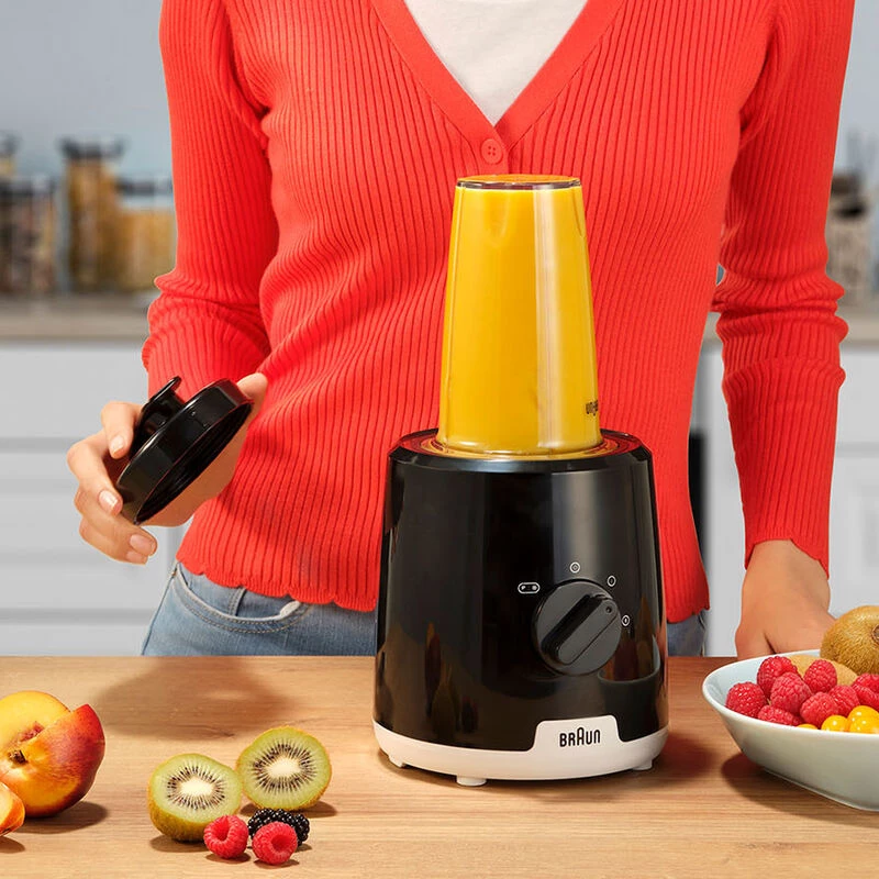 Braun JB1051 1.25 L stalo blenderis 600 W juodas