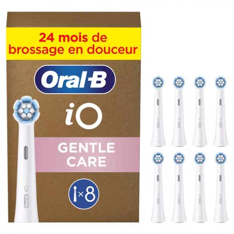 Oral-B iO Gentle Care 8 vnt Balti