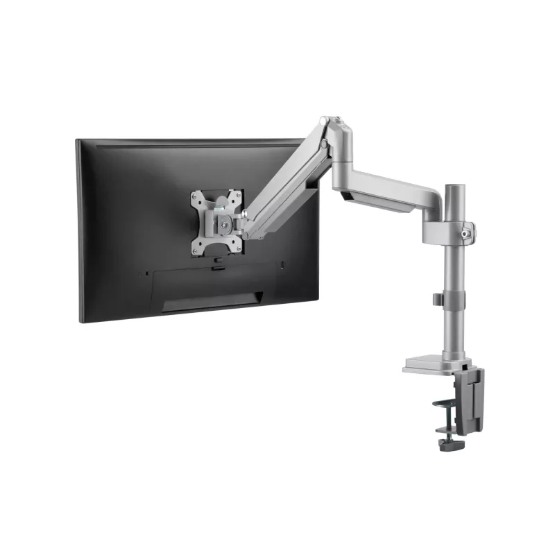 Equip 17 inch-32 inch reguliuojamas monitoriaus laikiklis prie stalo su dujine spyruokle