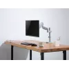 Equip 17 inch-32 inch reguliuojamas monitoriaus laikiklis prie stalo su dujine spyruokle