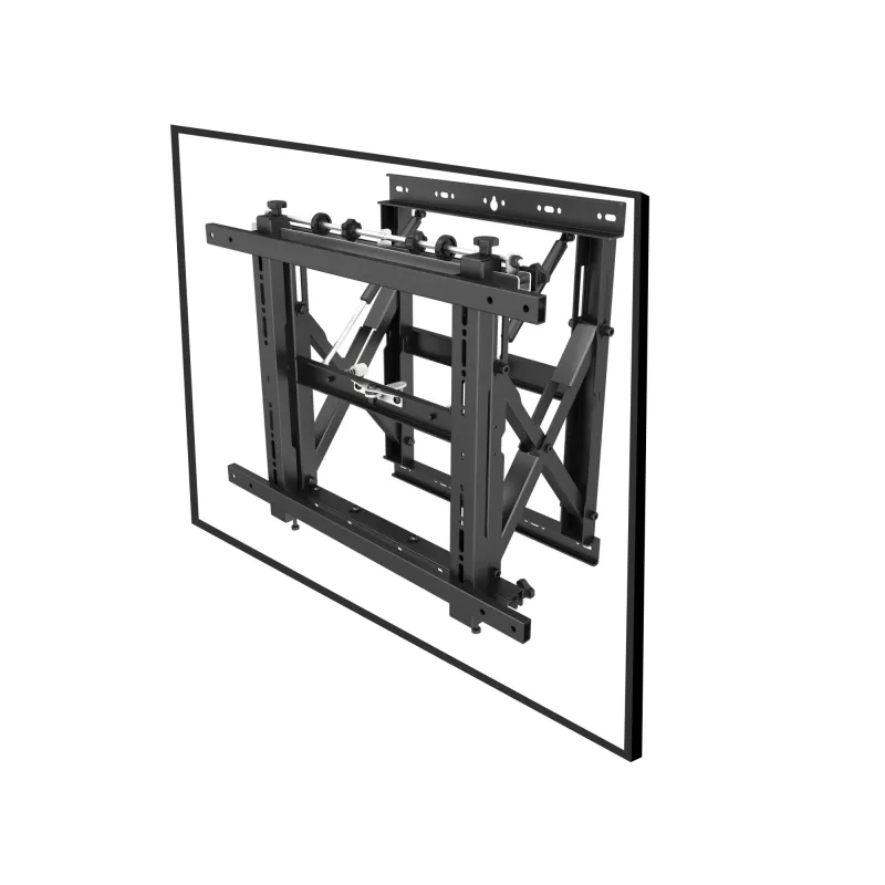 Equip TV laikiklis sieninis Push-In Pop-Out 19-55 colių, 50 kg, VESA 100x100-600x400 mm, 0-10°