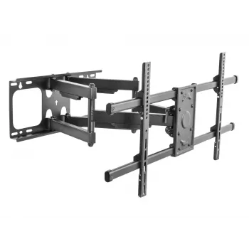 Equip TV sieninis laikiklis su pakreipimu ir pasukimu, 37-90 col., VESA 200x200-816x410 mm, juodas