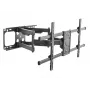 Equip TV sieninis laikiklis su pakreipimu ir pasukimu, 37-90 col., VESA 200x200-816x410 mm, juodas