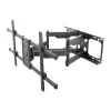 Equip TV sieninis laikiklis su pakreipimu ir pasukimu, 37-90 col., VESA 200x200-816x410 mm, juodas