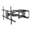Equip TV sieninis laikiklis su pakreipimu ir pasukimu, 37-90 col., VESA 200x200-816x410 mm, juodas