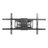 Equip TV sieninis laikiklis su pakreipimu ir pasukimu, 37-90 col., VESA 200x200-816x410 mm, juodas