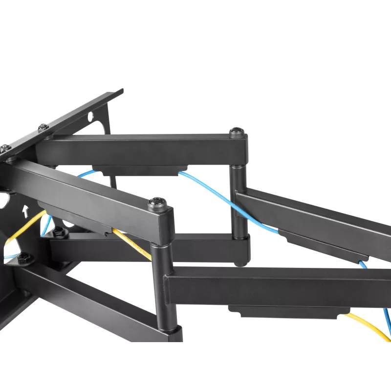 Equip TV sieninis laikiklis su pakreipimu ir pasukimu, 37-90 col., VESA 200x200-816x410 mm, juodas