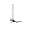 Grindinis TV stovas/likštas EQUIP 650614, 37–86 col., iki 45 kg, VESA 100x100–600x400, aukštis 900–1100 mm, pakreipimas -10°–5°, sidabrinis