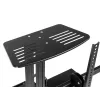 Equip 55–100 colių mobilus motorizuotas LFD vežimėlis, 2,54 m (100 colių), 200 x 200 mm, 800 x 600 mm, -10 – 5°, aliuminis, plastikas, nerūdijantis plienas, juoda