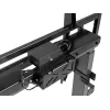 Equip 55–100 colių mobilus motorizuotas LFD vežimėlis, 2,54 m (100 colių), 200 x 200 mm, 800 x 600 mm, -10 – 5°, aliuminis, plastikas, nerūdijantis plienas, juoda