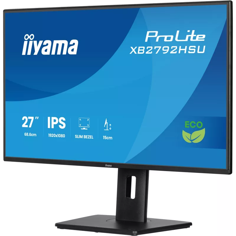 Monitorius iiyama ProLite XB2792HSU-B1 68.6 cm (27 col.) Full HD LED juodas