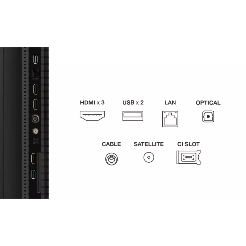 TCL P7K 50P7K televizorius 127 cm (50 colių) 4K Ultra HD Smart TV QLED Wi-Fi Metalinė spalva 430 cd/m²
